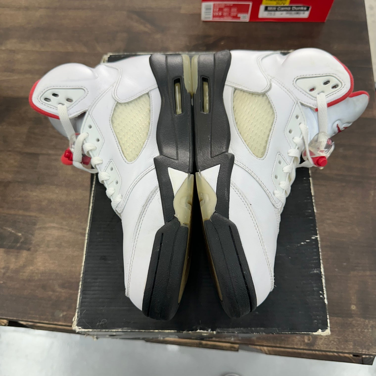 Fire Red Jordan 5 (USED)