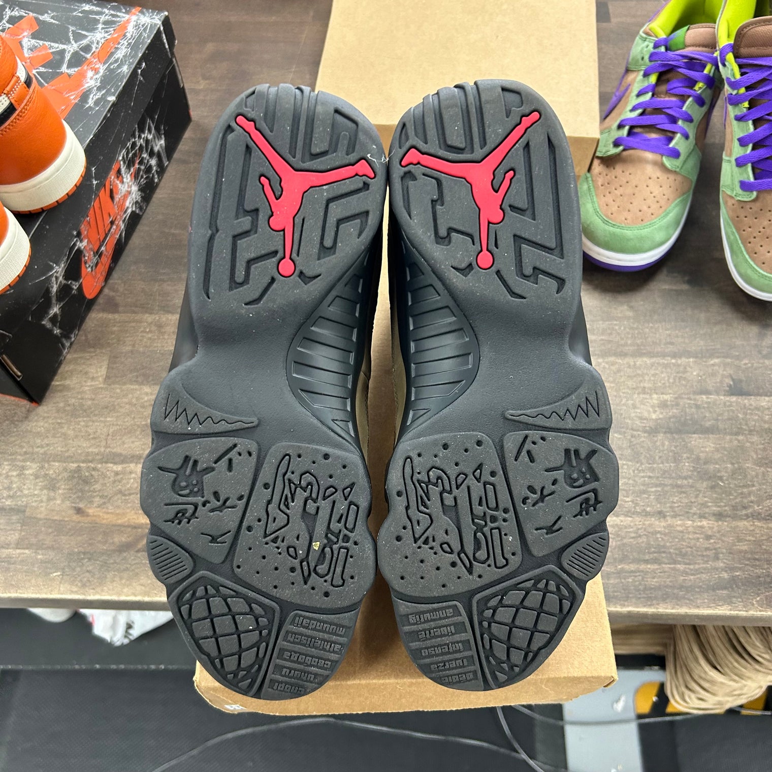 Olive Jordan 9 Retro (2024) (USED, No Box)