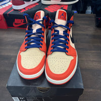 Team Orange Black Jordan 1 Mid SE (USED)