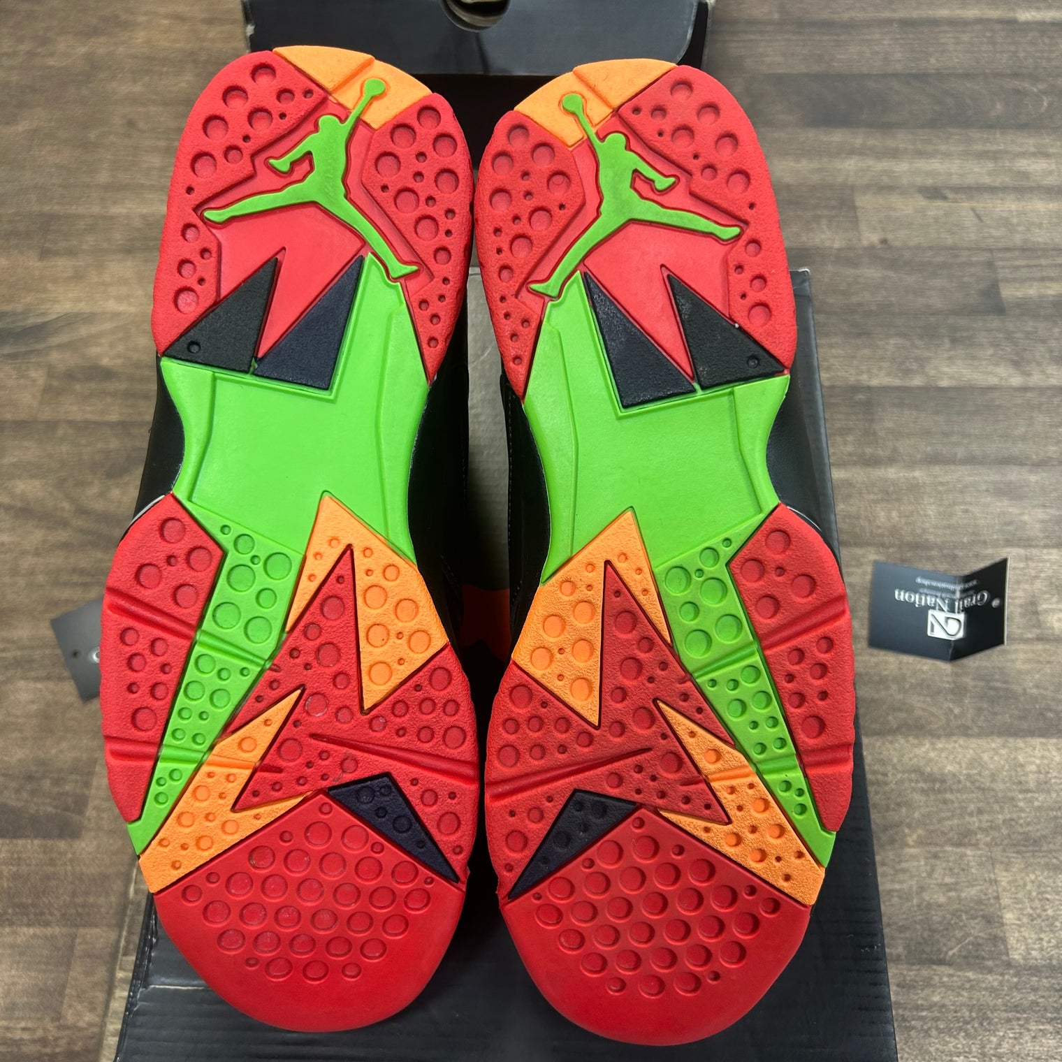 Marvin the Martian Jordan 7 Retro  (USED, Replacement Box)