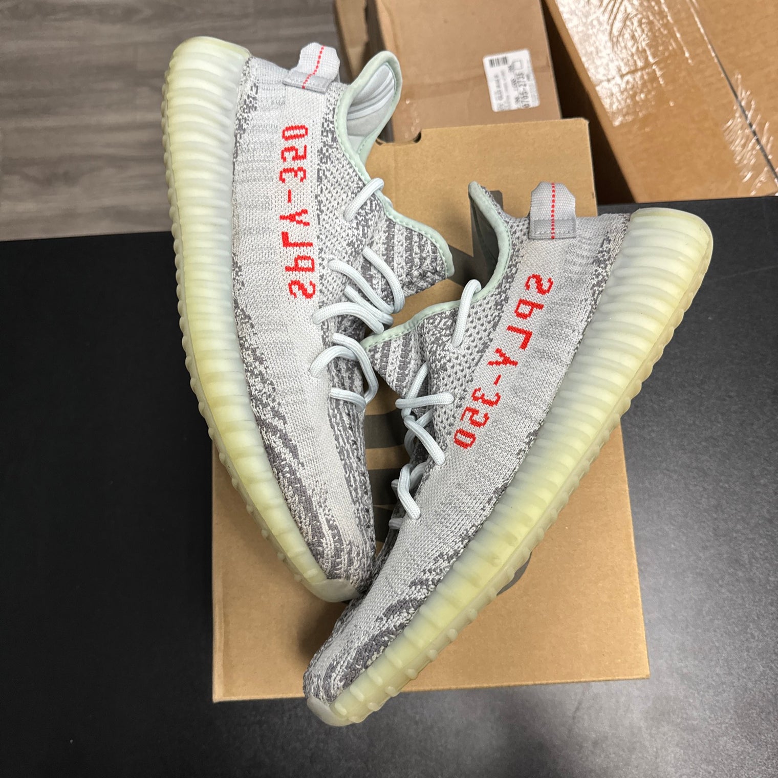 Blue Tint Yeezy 350 (USED)