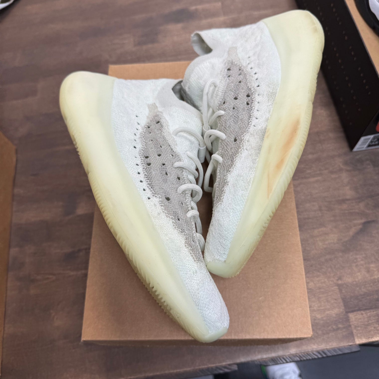 Calcite Glow Yeezy 380 (USED, No Box)