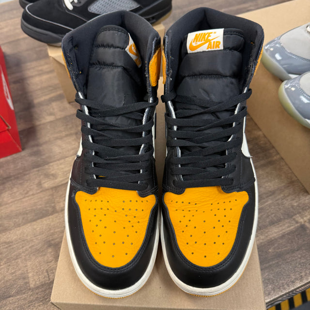 Taxi Yellow Toe Jordan 1 High (USED, No Box)