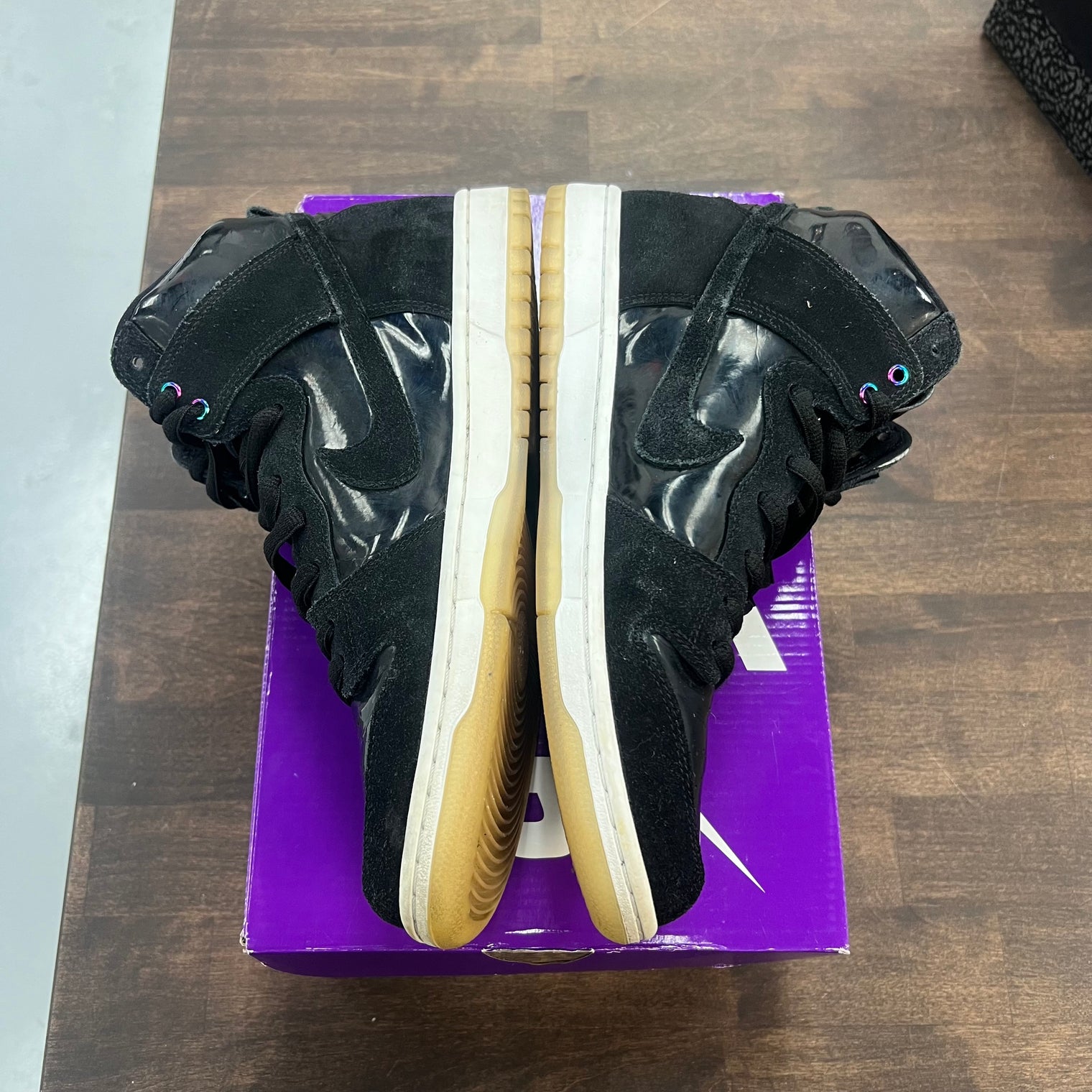 Iridescent SB Dunk High (USED)