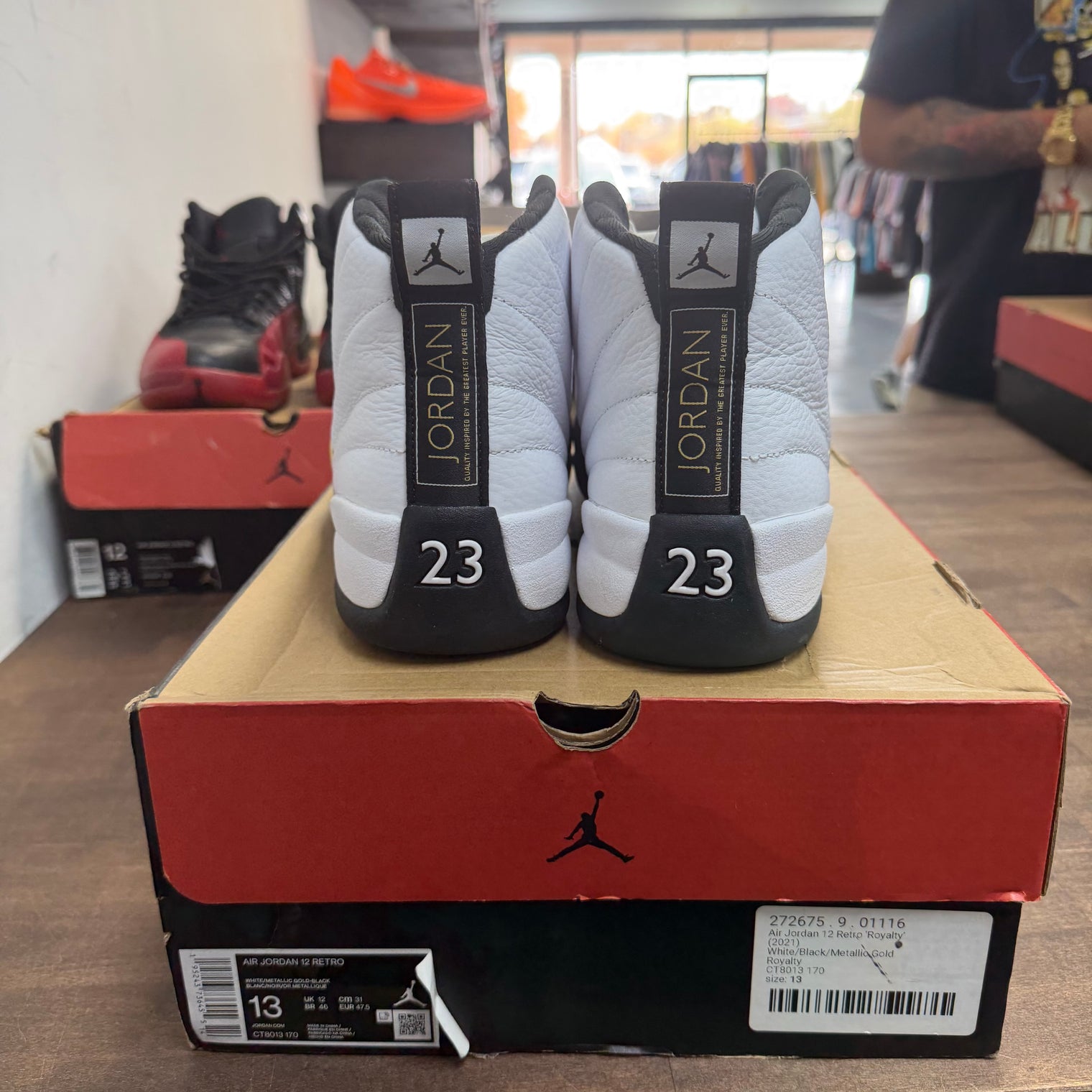 Royalty Taxi Jordan 12 Retro (USED)