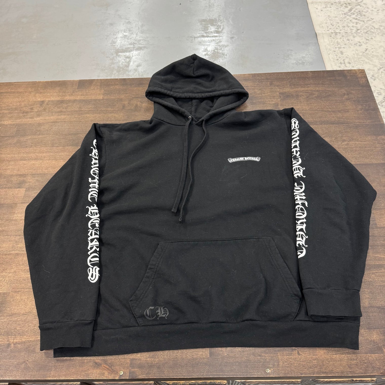 Chrome Hearts Black Hoodie (USED)