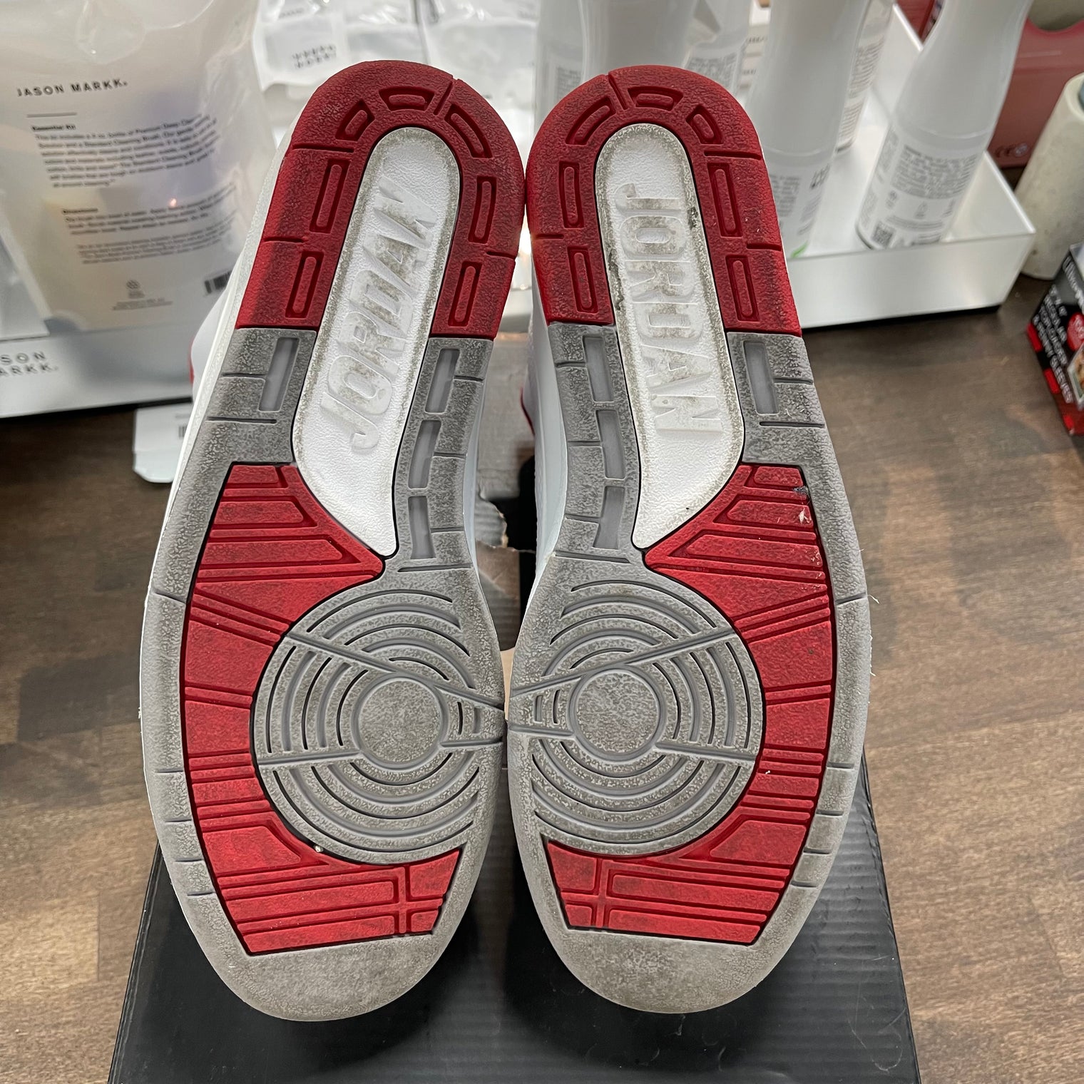 (GS) White Red Jordan 2 (USED)