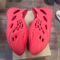 Vermillion Yeezy Foam RNNR (USED, No Box)