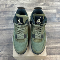 Craft Medium Olive Jordan 4 Retro (USED, No Box)