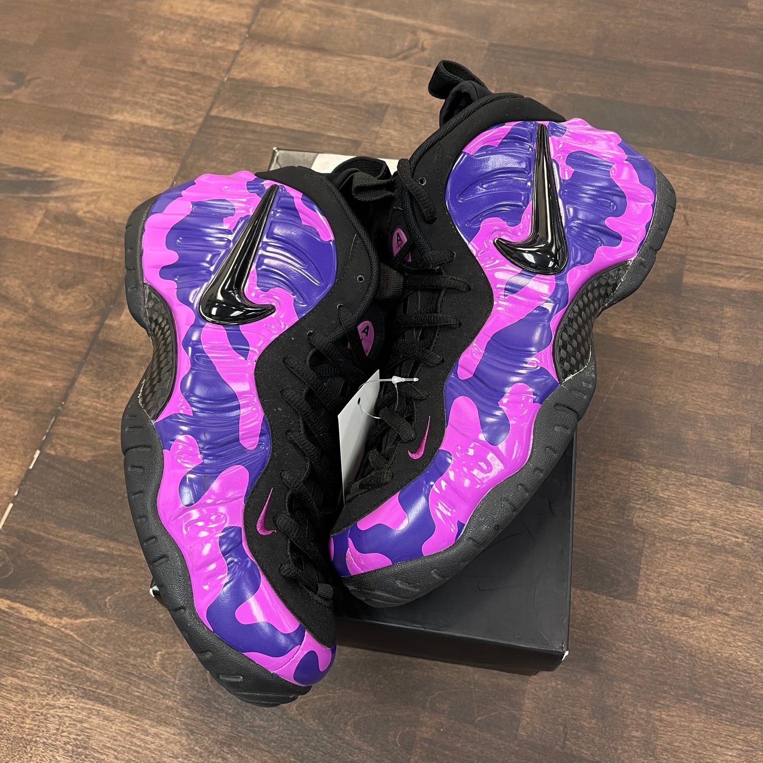 Purple Camo Foamposite (USED)