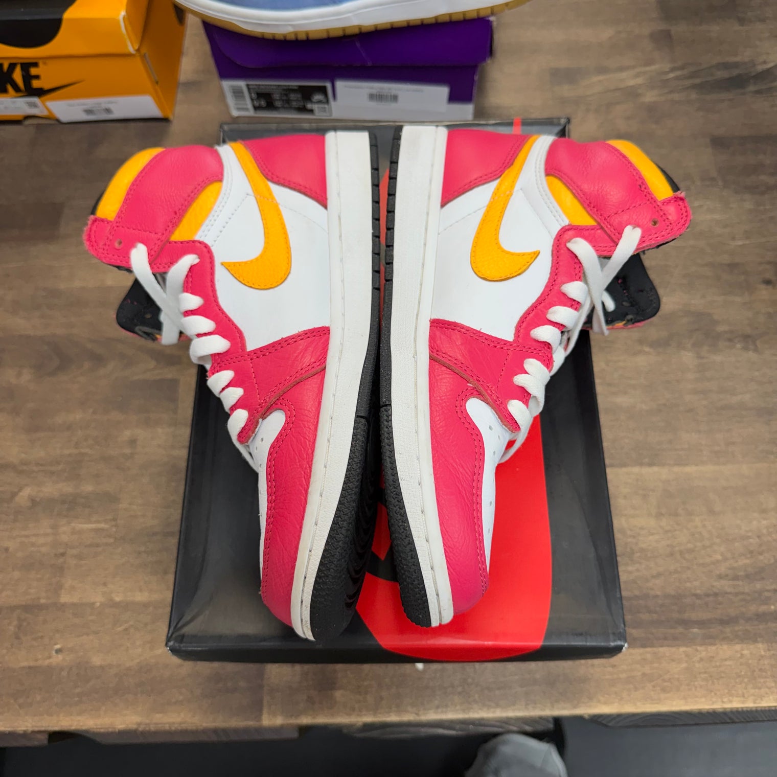 Light Fusion Jordan 1 High Retro OG (USED)