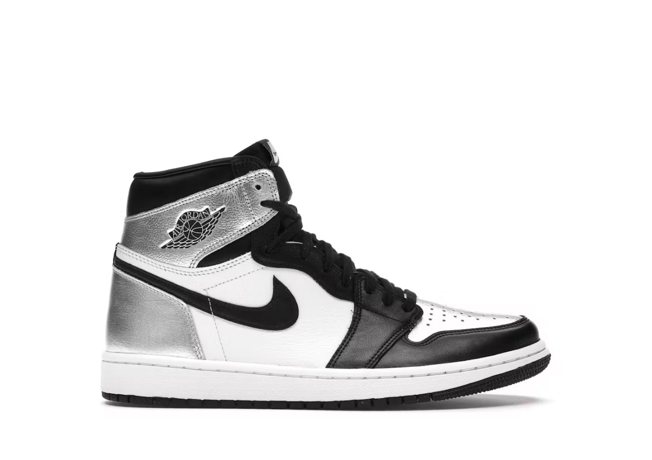 Silver Toe Jordan 1 Retro High (Women's) (No Box)