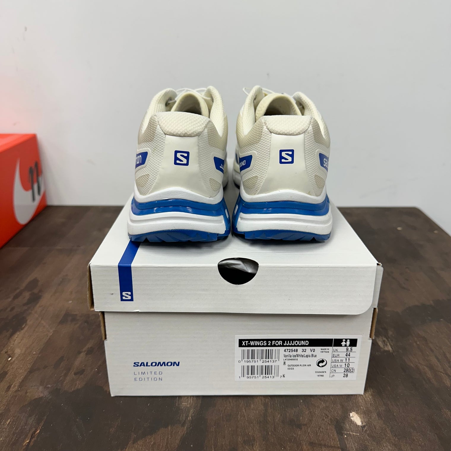 JJJound Lapis Blue Salomon XT-Wings 2 (USED)