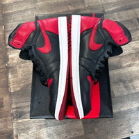 Banned Bred Jordan 1 High (USED, No insoles)