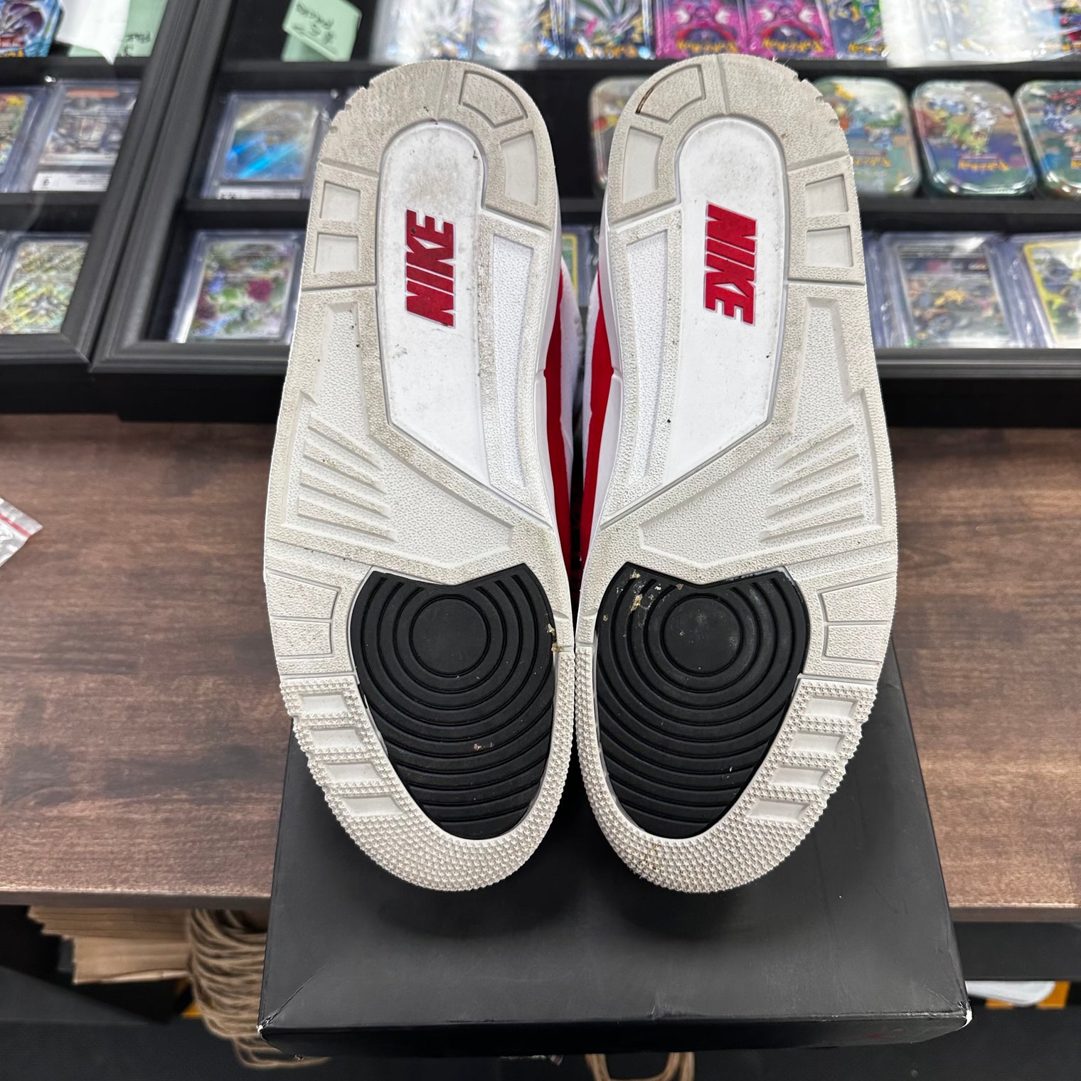 Tinker Jordan 3 White University Red (USED)