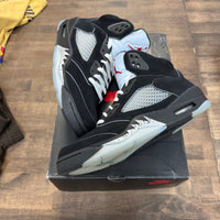Black Metallic Jordan 5 (2025) (USED)