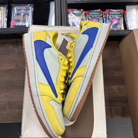 (W) Canary Travis Scott Jordan 1 Low OG SP (USED)