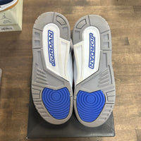 Racer Blue Jordan 3 Retro (GS) (USED, No Insoles)