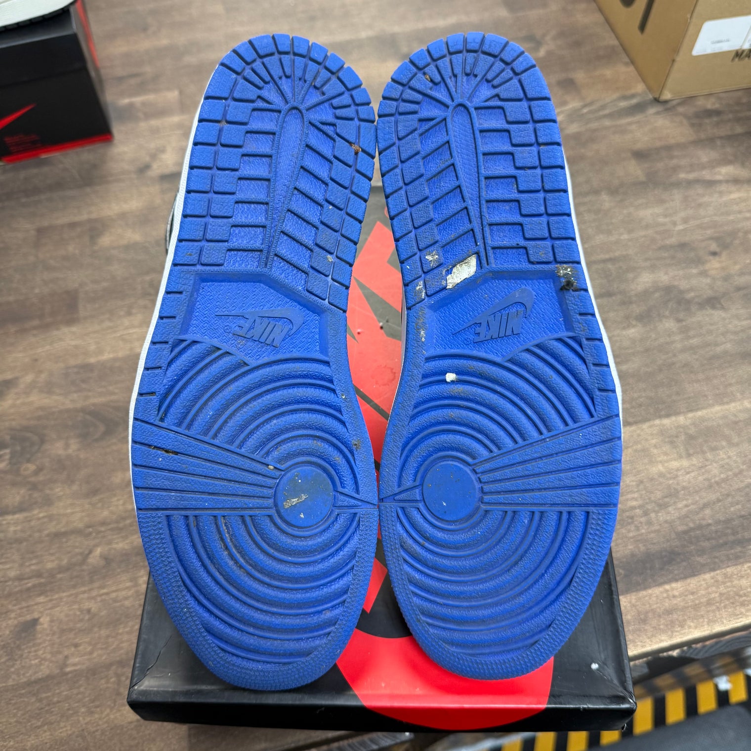 Royal Toe Jordan 1 High (USED)