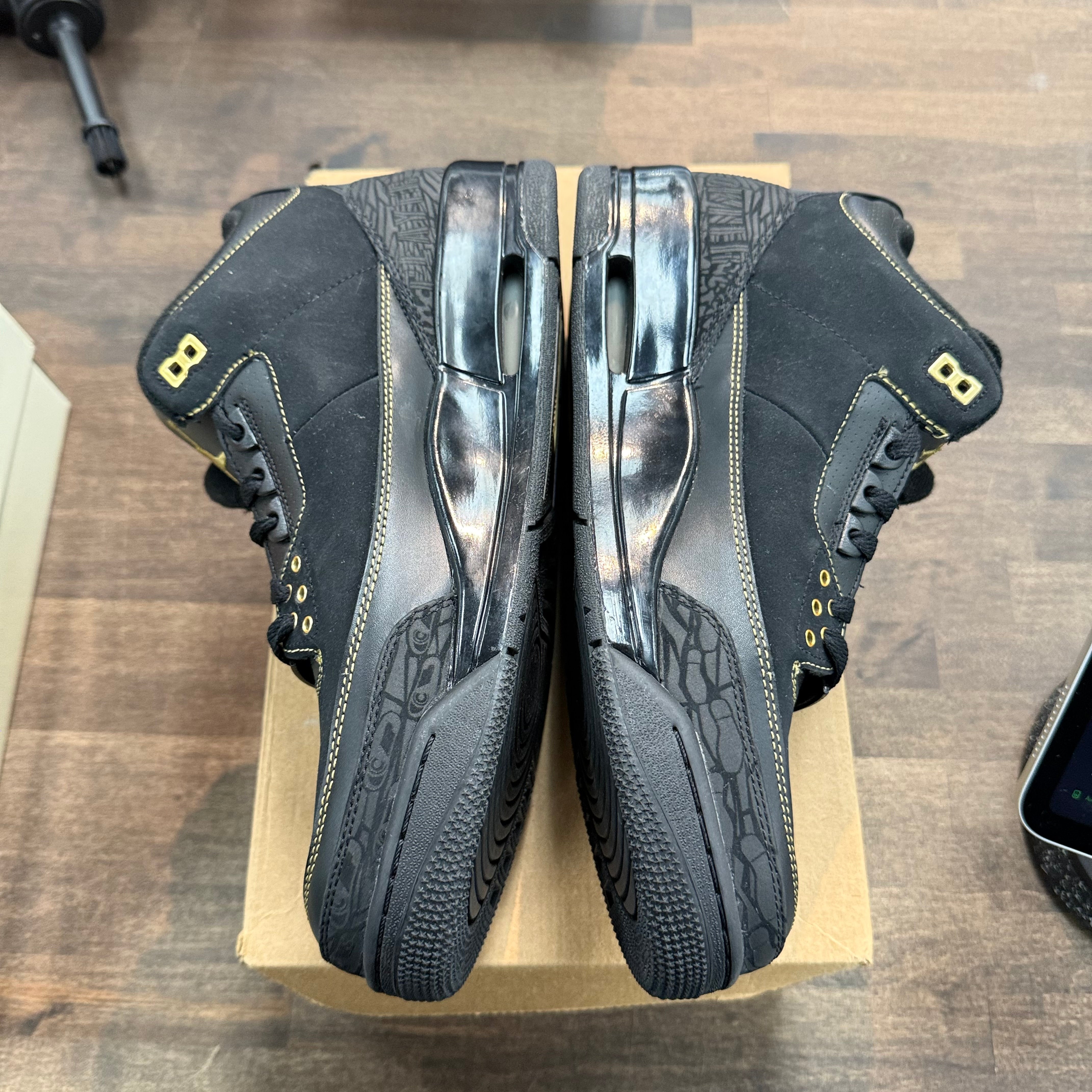 Jordan 3 Retro Black History Month (US 11.5) (Lightly Worn, No Box) Size 11.5 (Pre-Owned) - Image 3
