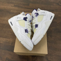 Purple Metallic Jordan 4 (USED,No Box)