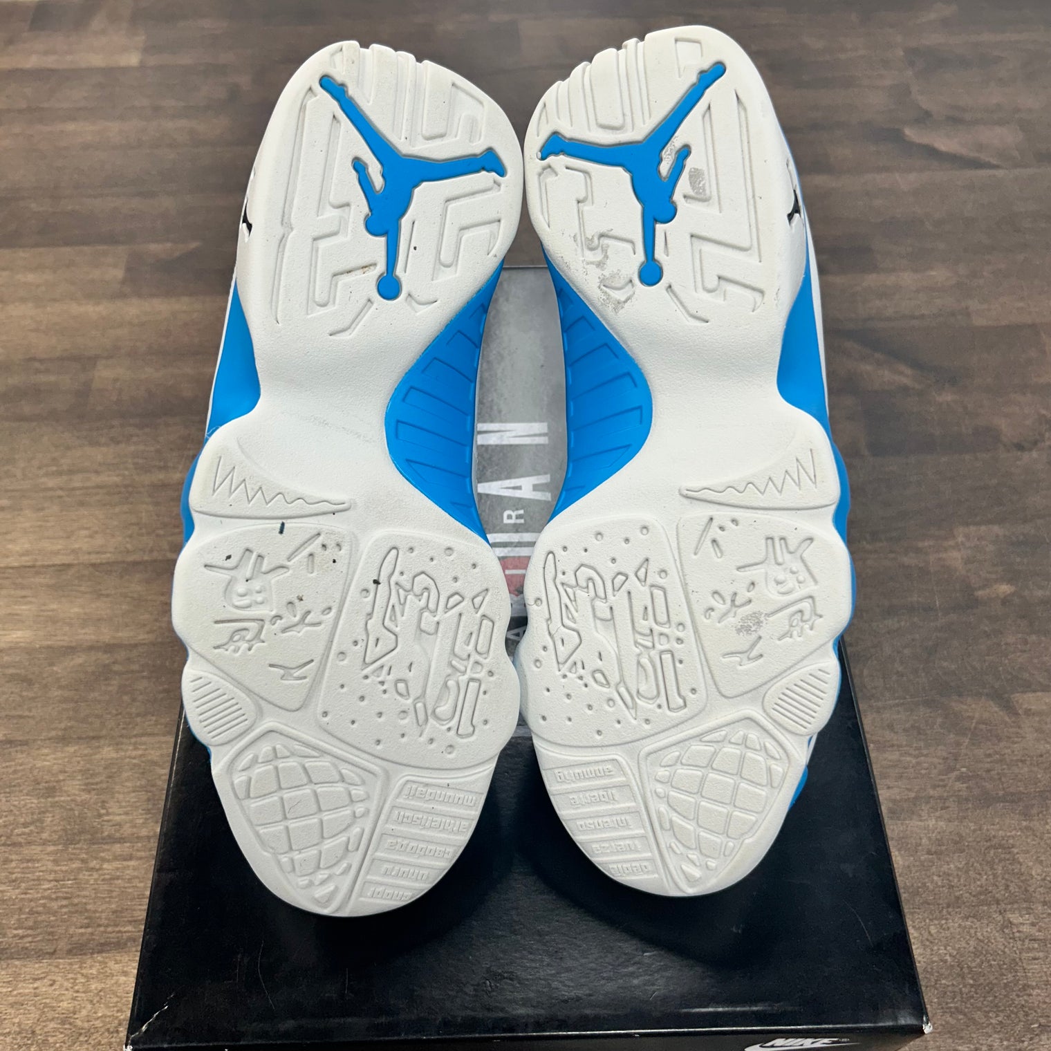 Powder Blue Jordan 9 (USED)
