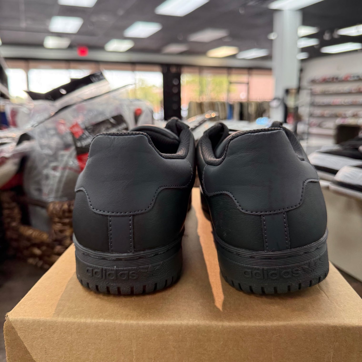 Calabasas Core Black adidas Yeezy Powerphase (USED, No Box)