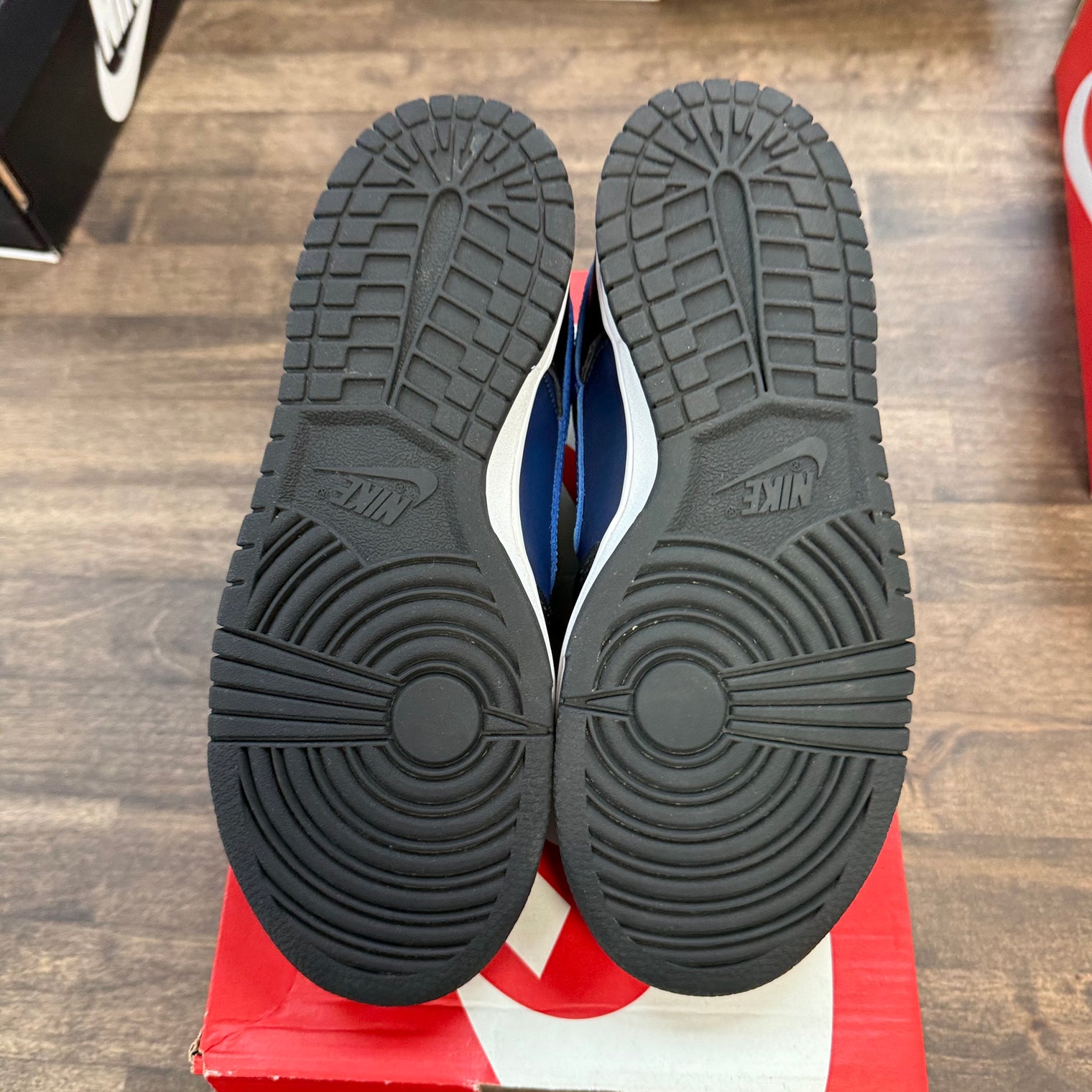 Midnight Navy Dunk Low (GS) (USED, Replacement Box)
