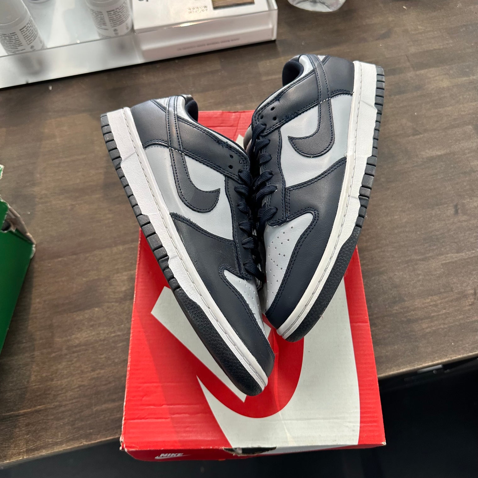 Georgetown Nike Dunk Low (USED)