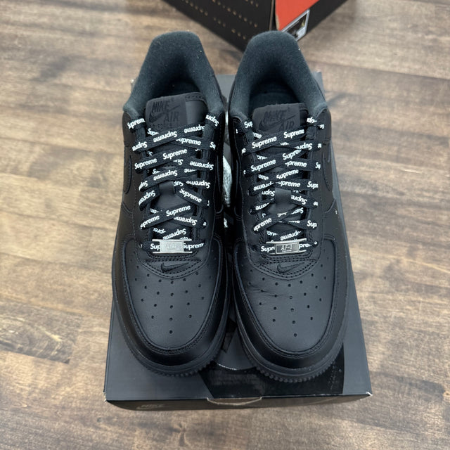 Black Supreme Air Force 1 Low (USED)