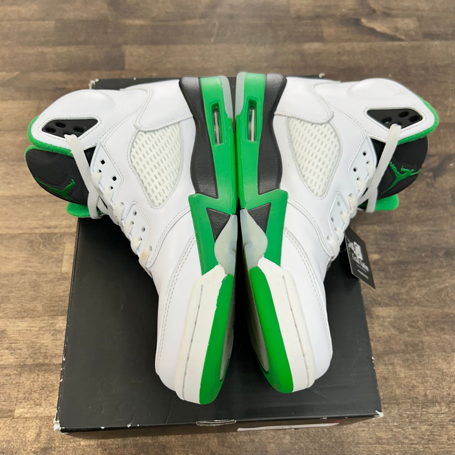 Lucky Green Jordan 5 (W) (USED)