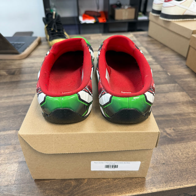 Supreme White Gym Red Green Nike Clogposite (USED, No Box)