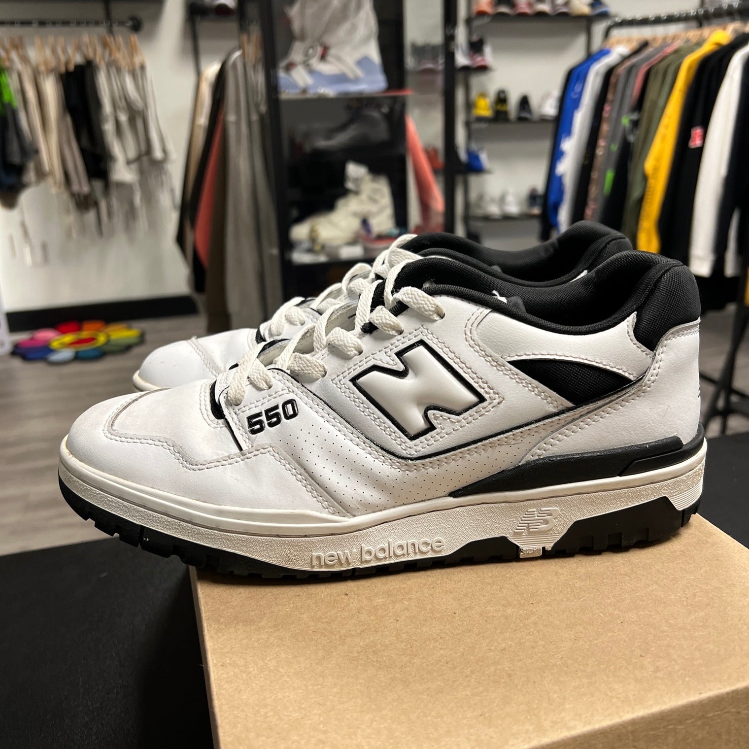 New Balance 550 Oreo 2021 (USED, no box)