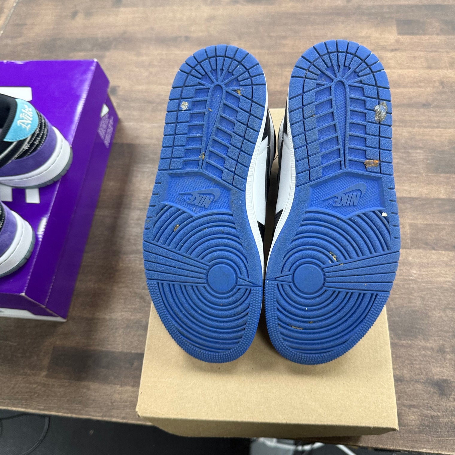 Royal Toe Jordan 1 High (USED, No Box)