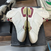 Maroon Jordan 6 (USED)