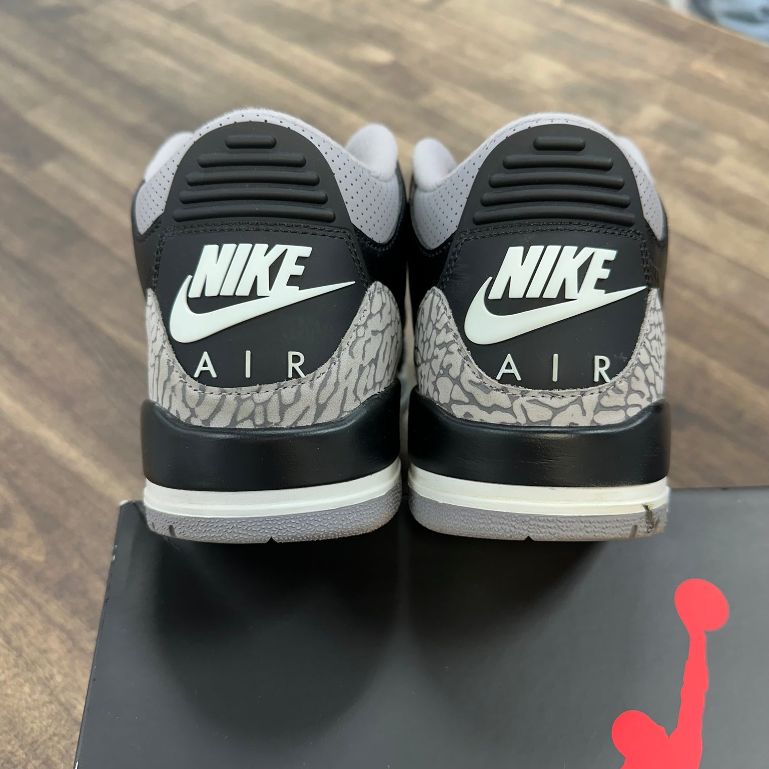 Black Cement Jordan 3 Retro (USED)