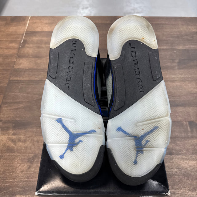 Racer Blue Jordan 5 (USED,Replacement Box)