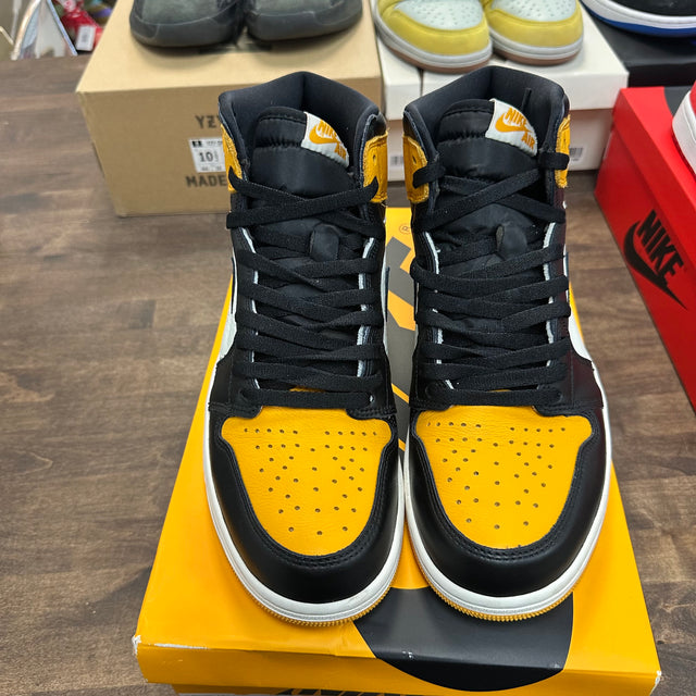 Taxi Yellow Toe Jordan 1 High (USED)