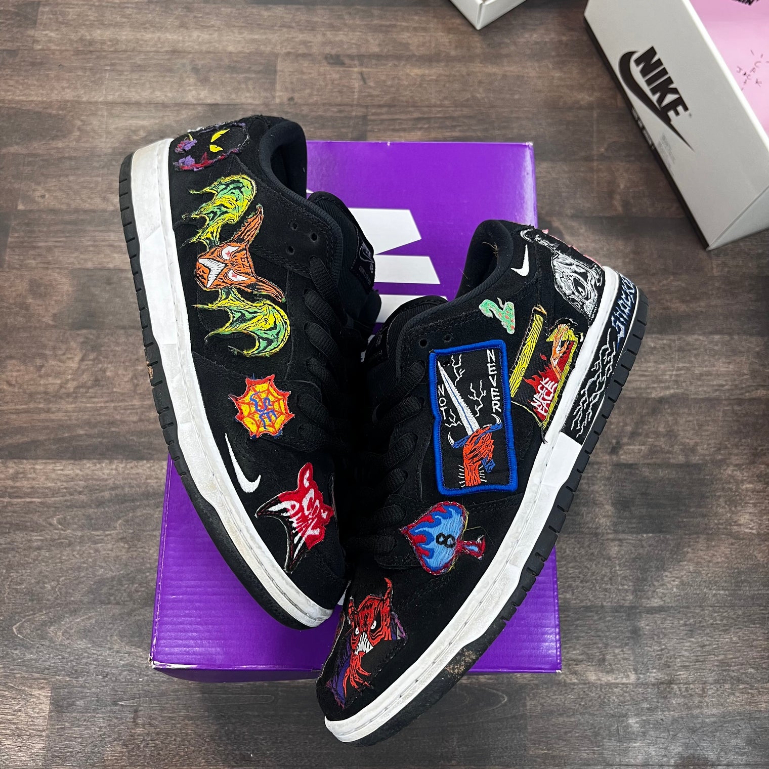 Neckface Nike SB Dunk Low (USED,No Box)