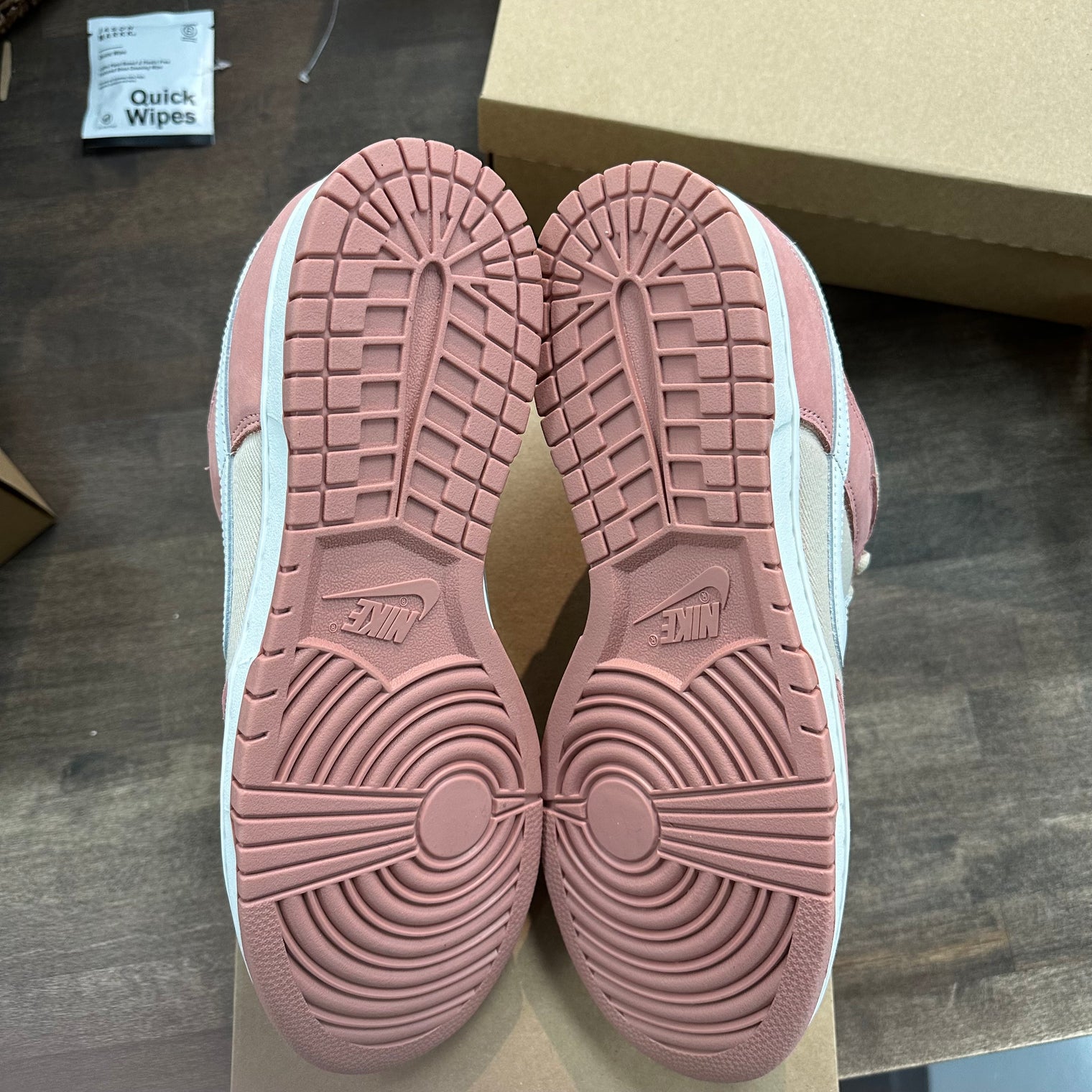 Nike Dunk Low PRM Red Stardust (US 11) (Lightly Worn, No Box)