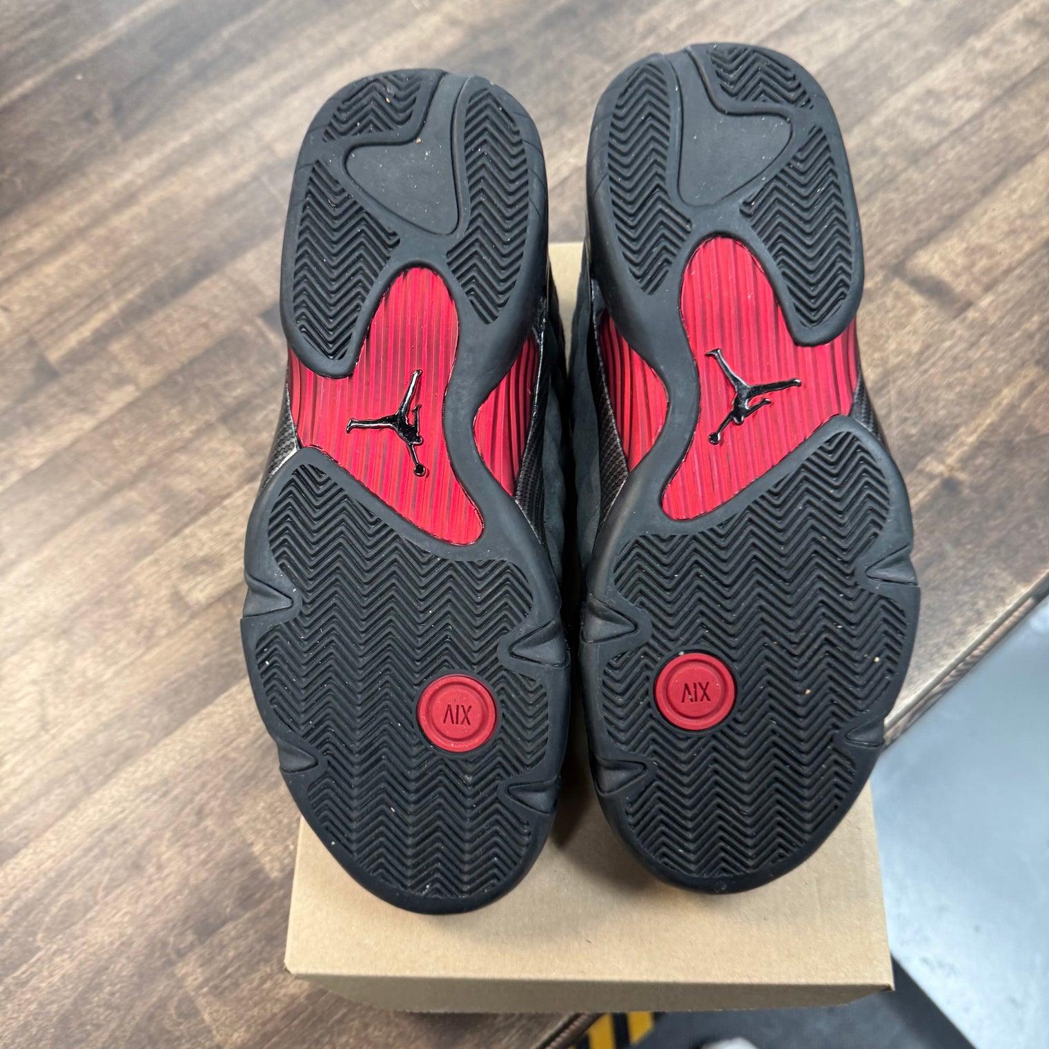 Black Ferrari Jordan 14 Retro (USED, No Box)