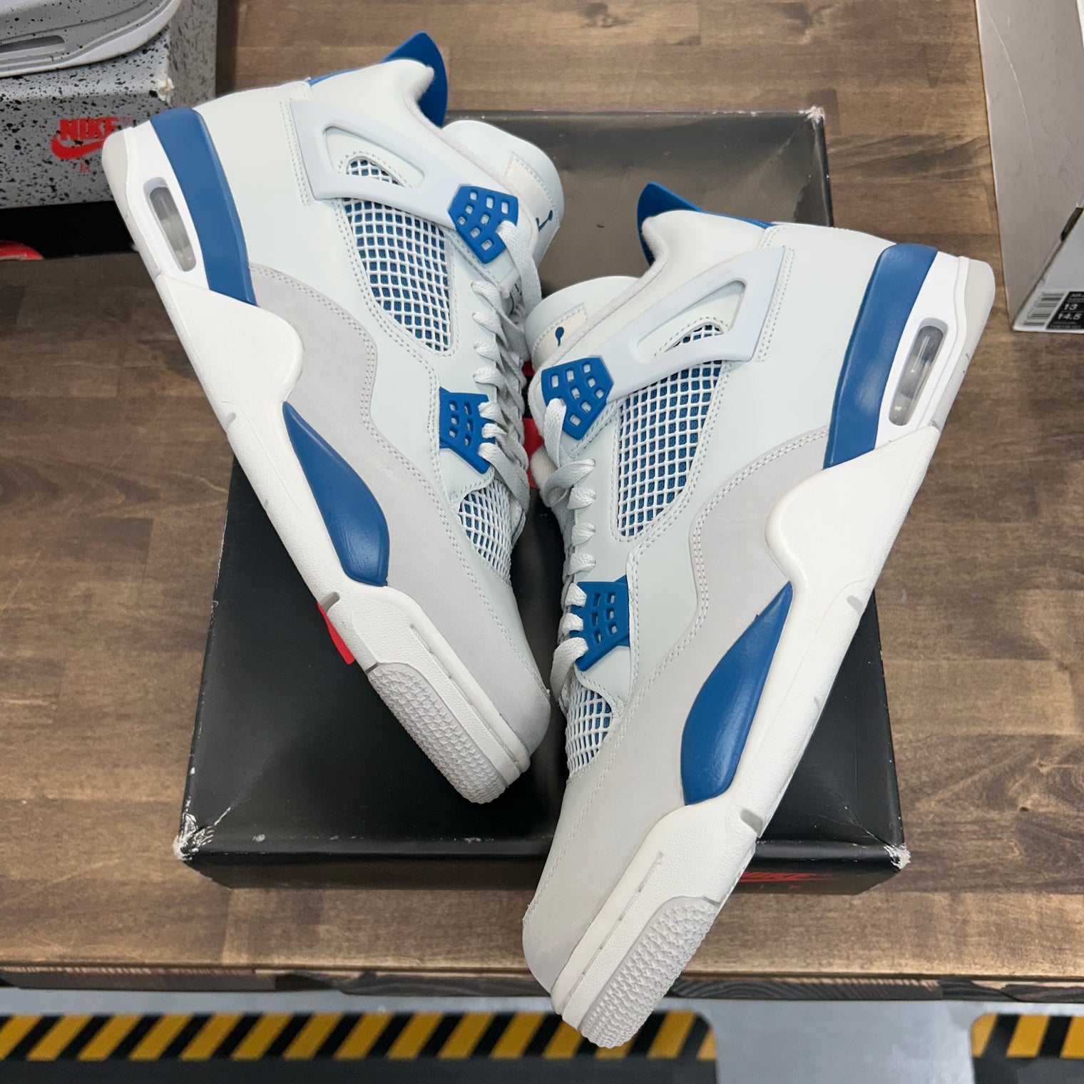 Military Blue Jordan 4 Retro (USED)