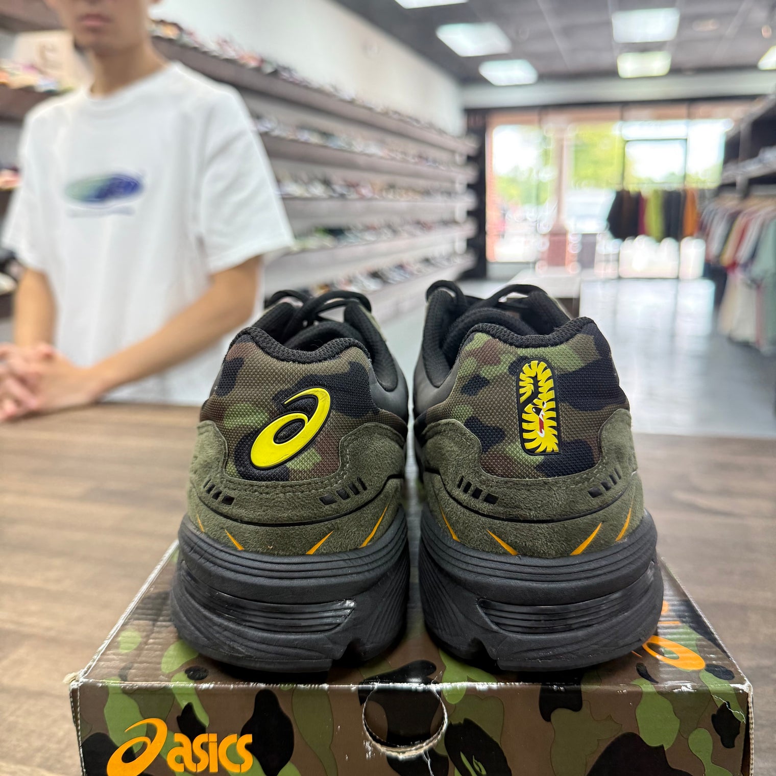ASICS Gel-1090 A Bathing Ape Tiger Camo (USED)
