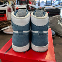 Denim Jordan 1 High OG (Women's) (USED)