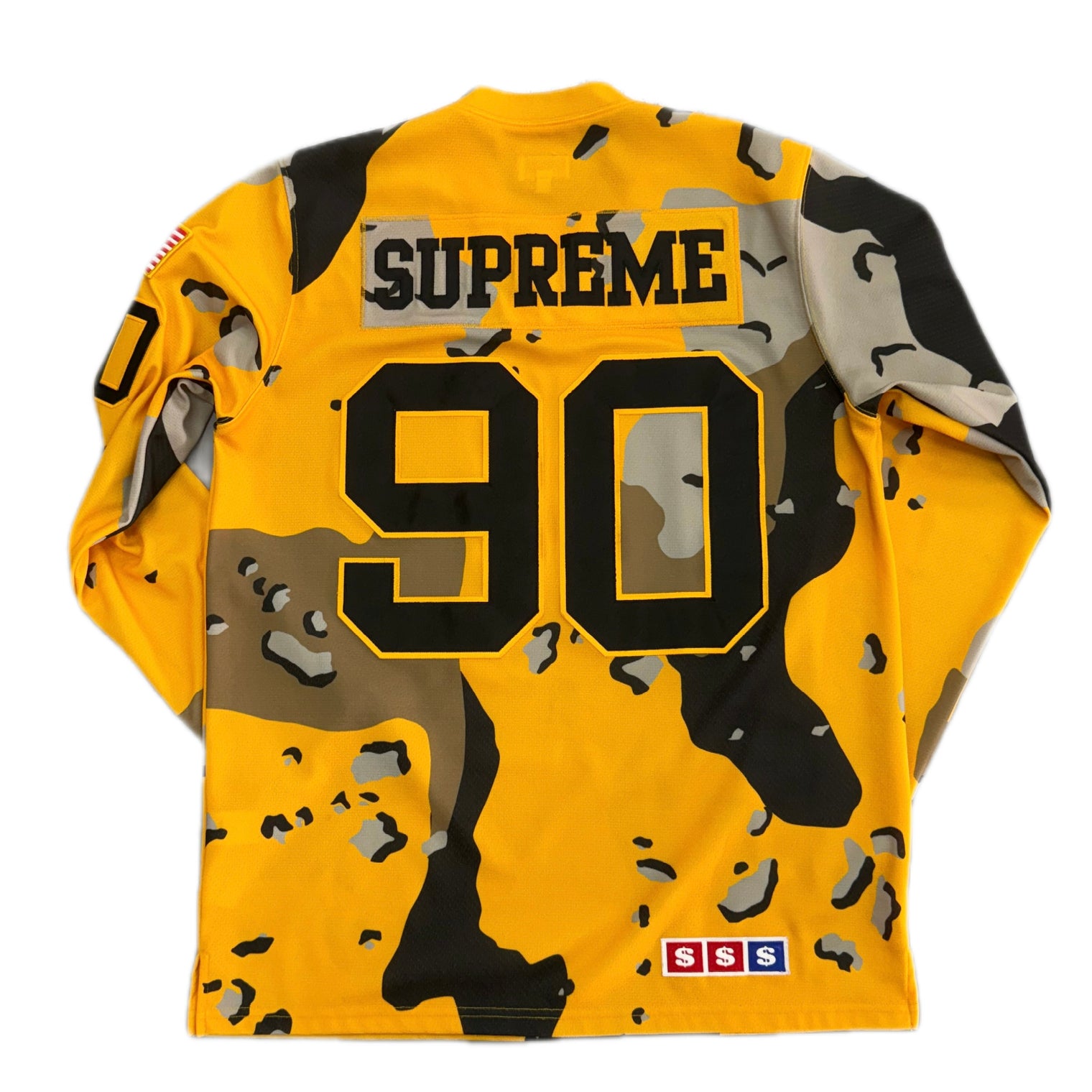 Supreme Desert Camo Hockey Top Yellow (FW14) (Pre-Owned)