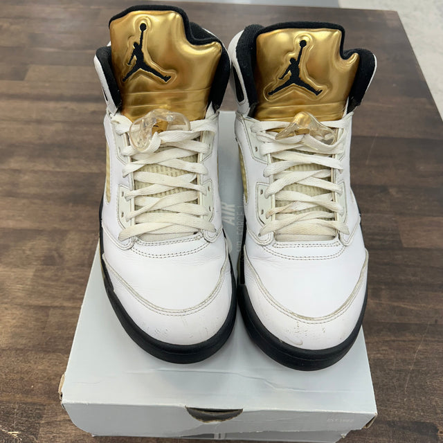 Gold Medal Jordan 5 Retro (USED, Replacement Box)