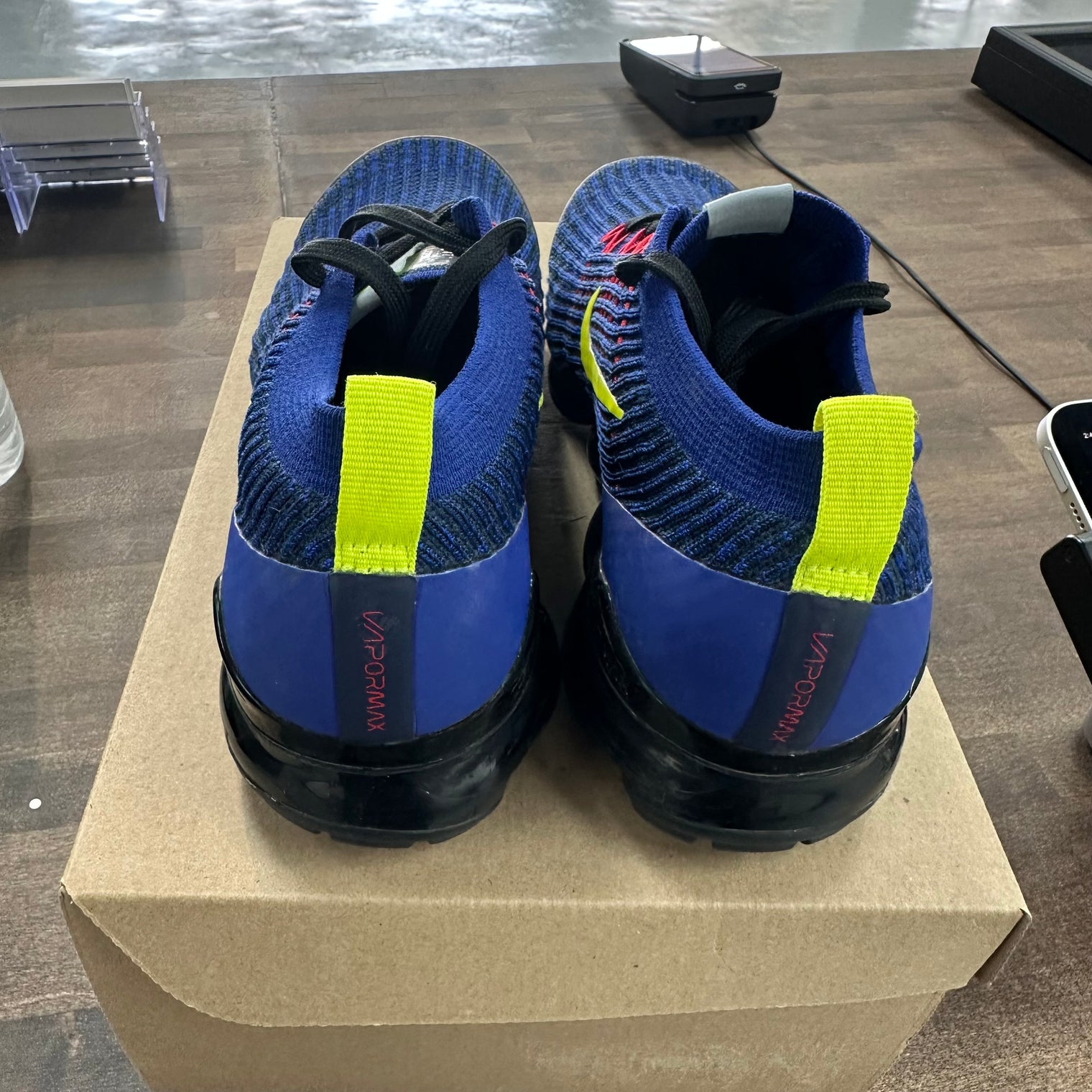 Deep Royal Volt Air VaporMax 3 (USED,No Box)