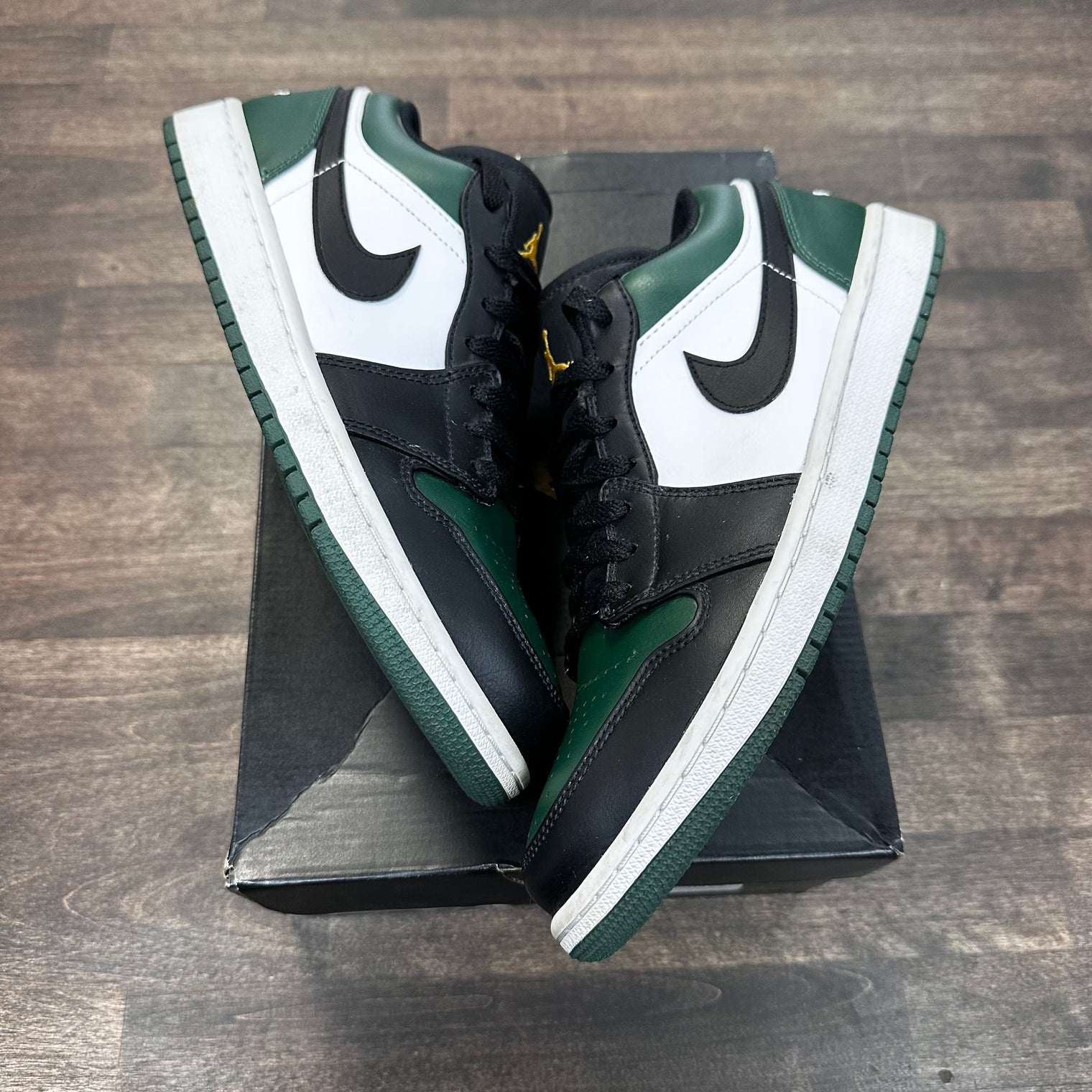 Green Toe Jordan 1 Low (USED)