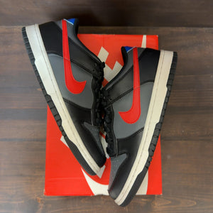 Nike Dunk Low Black Racer Blue University Red (GS) - Image 2
