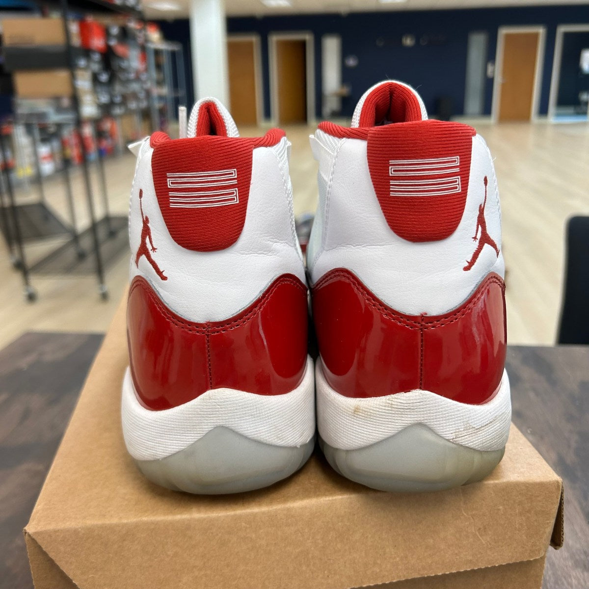 Jordan 11 Retro Cherry (2022) Size 10 (Pre-Owned) - Image 4